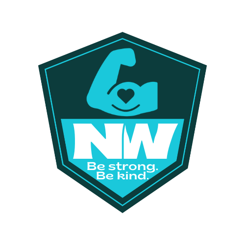 Nate Webb be strong, be kind emblem